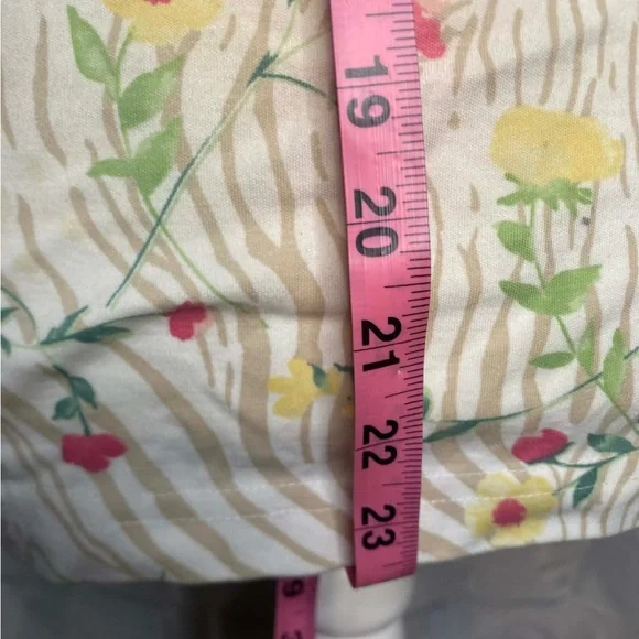 Vintage 90s Mixed Animal & Floral Print Tee - Zebra Leopard Roses - Picture 4 of 4